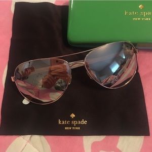 Kate spade blossom mirrored sunglasses